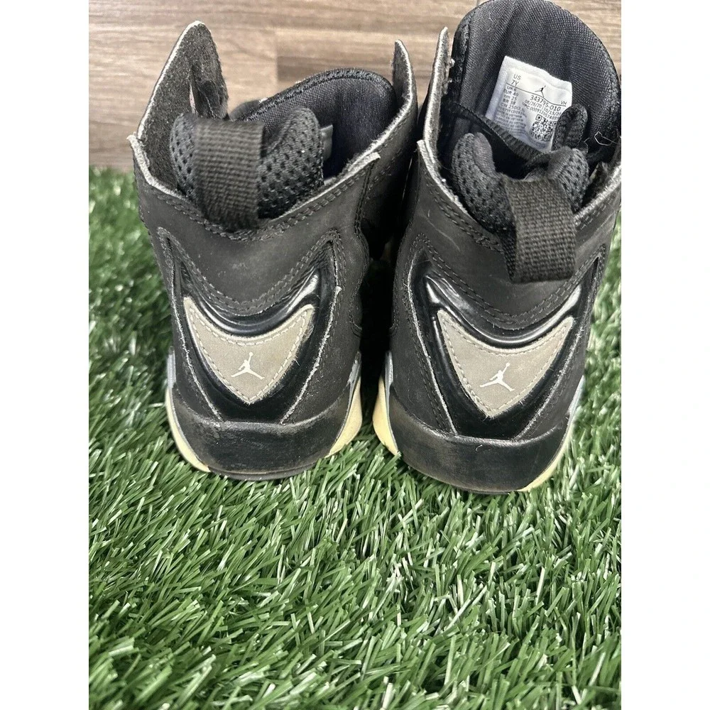 Nike Boys Air Jordan True Flight 343795-010 Black Basketball‎ Shoes Sneakers 7Y